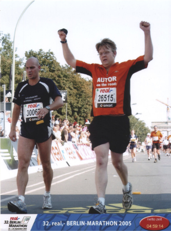 Erics first and only Berlin marathon. 
